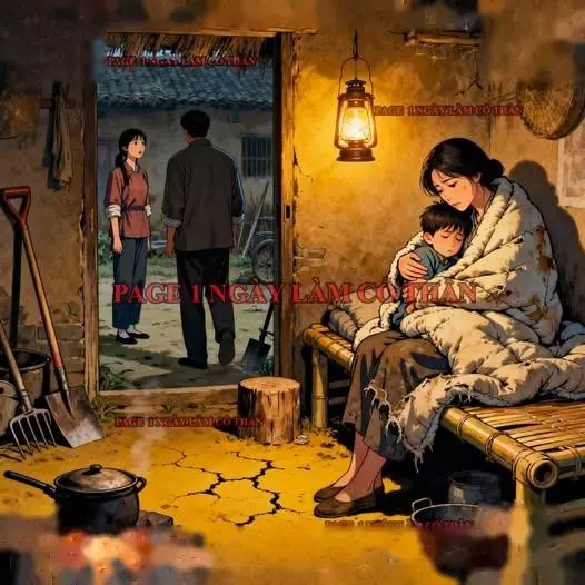 Bìa Người Đàn Bà Rời Đi Trong Đêm Tuyết