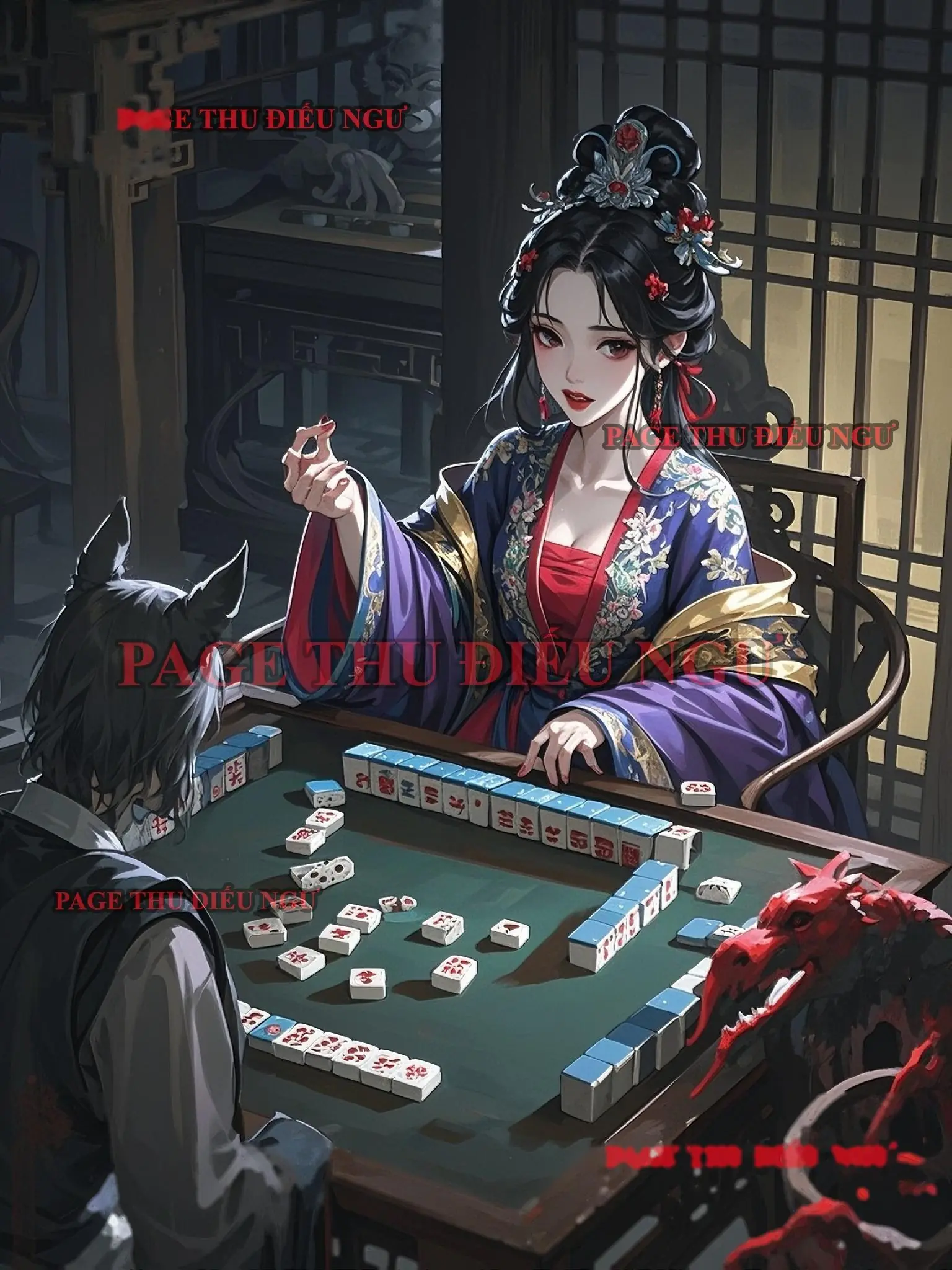 Bìa CÔ QUẢN LÝ ĐỊA PHỦ CÓ CHỒNG VÀ CON Ở DƯƠNG GIAN