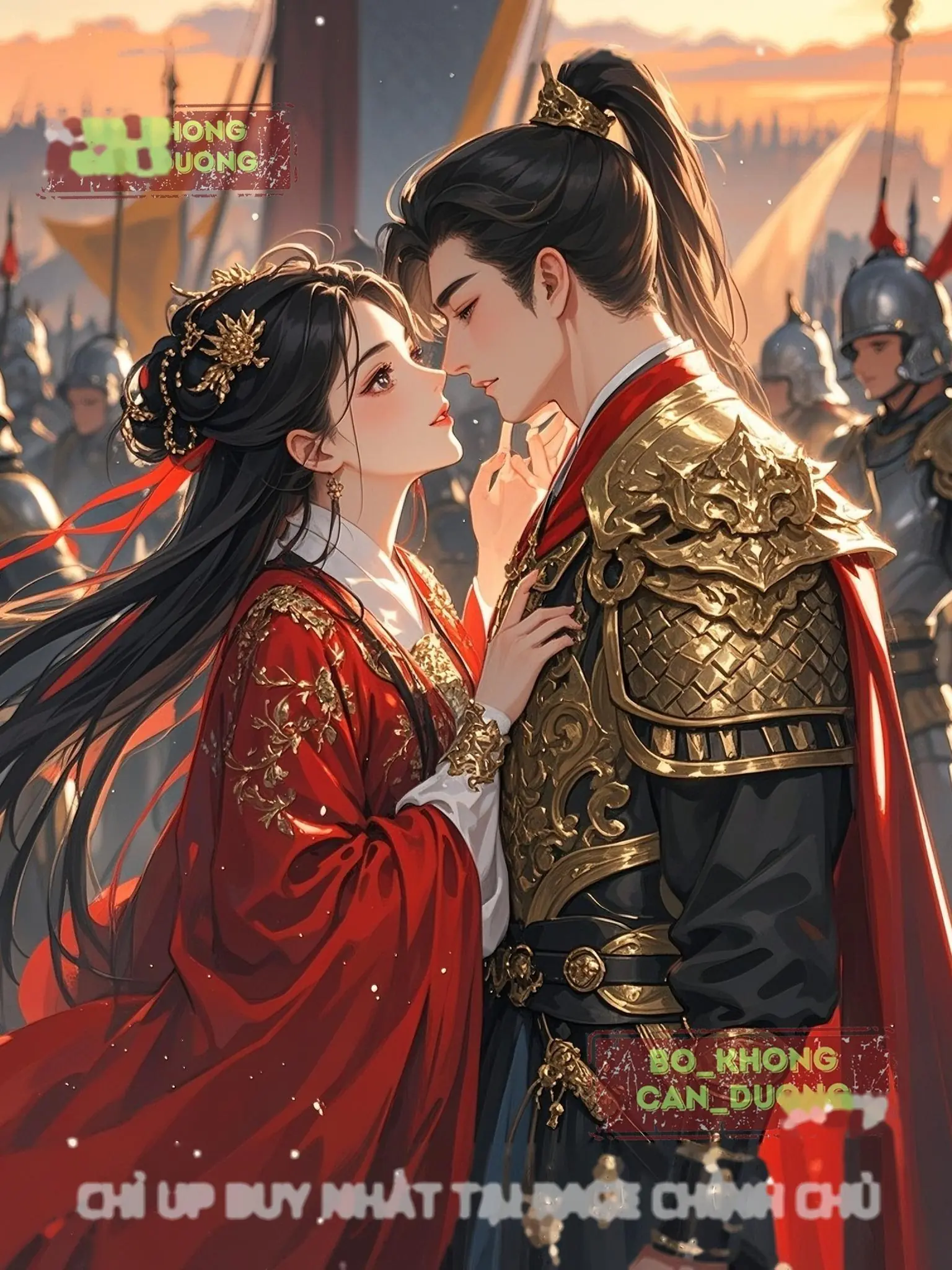 Bìa NƯƠNG TỬ Ở TRÊN , TƯỚNG QUÂN Ở DƯỚI