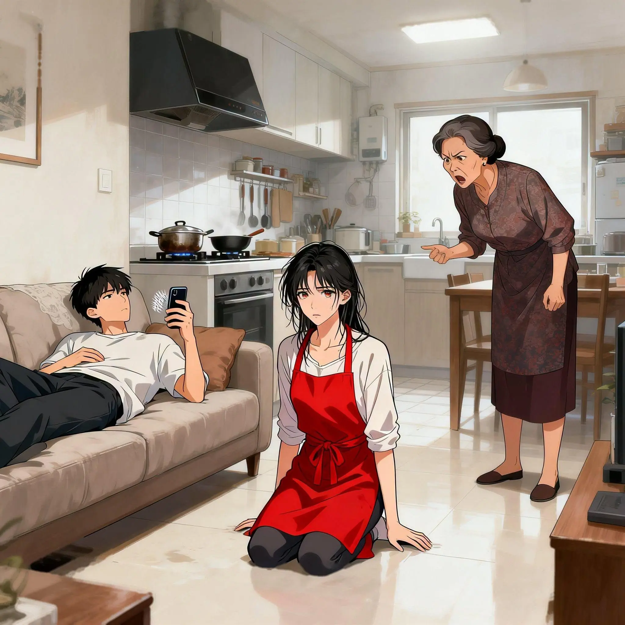 Bìa Bảy Năm Làm Dâu, Một Ngày Lật Bàn