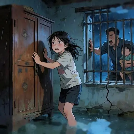 Bìa NƯỚC LŨ KÉO ĐẾN, NGƯỜI BỐ TÔI CỨU LẠI LÀ CON TRAI HÀNG XÓM