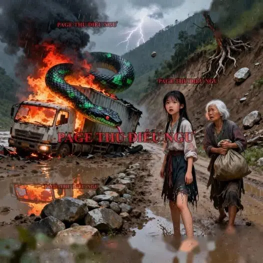Bìa Rắn Tiên và Ngôi Làng Tử Thần