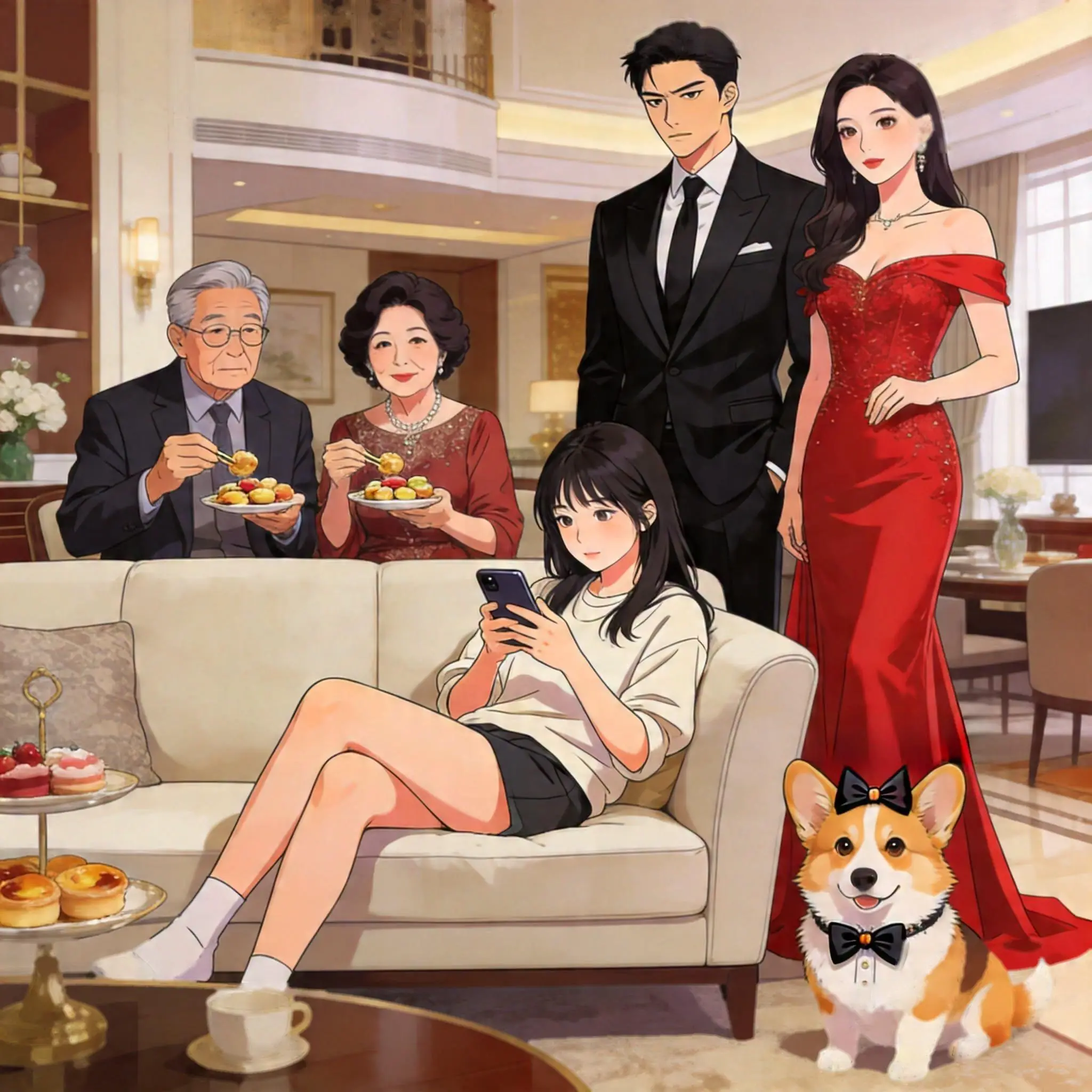 Bìa Cả Nhà Là Đỉnh Lưu, Chỉ Mình Tôi Là Người Vô Hình