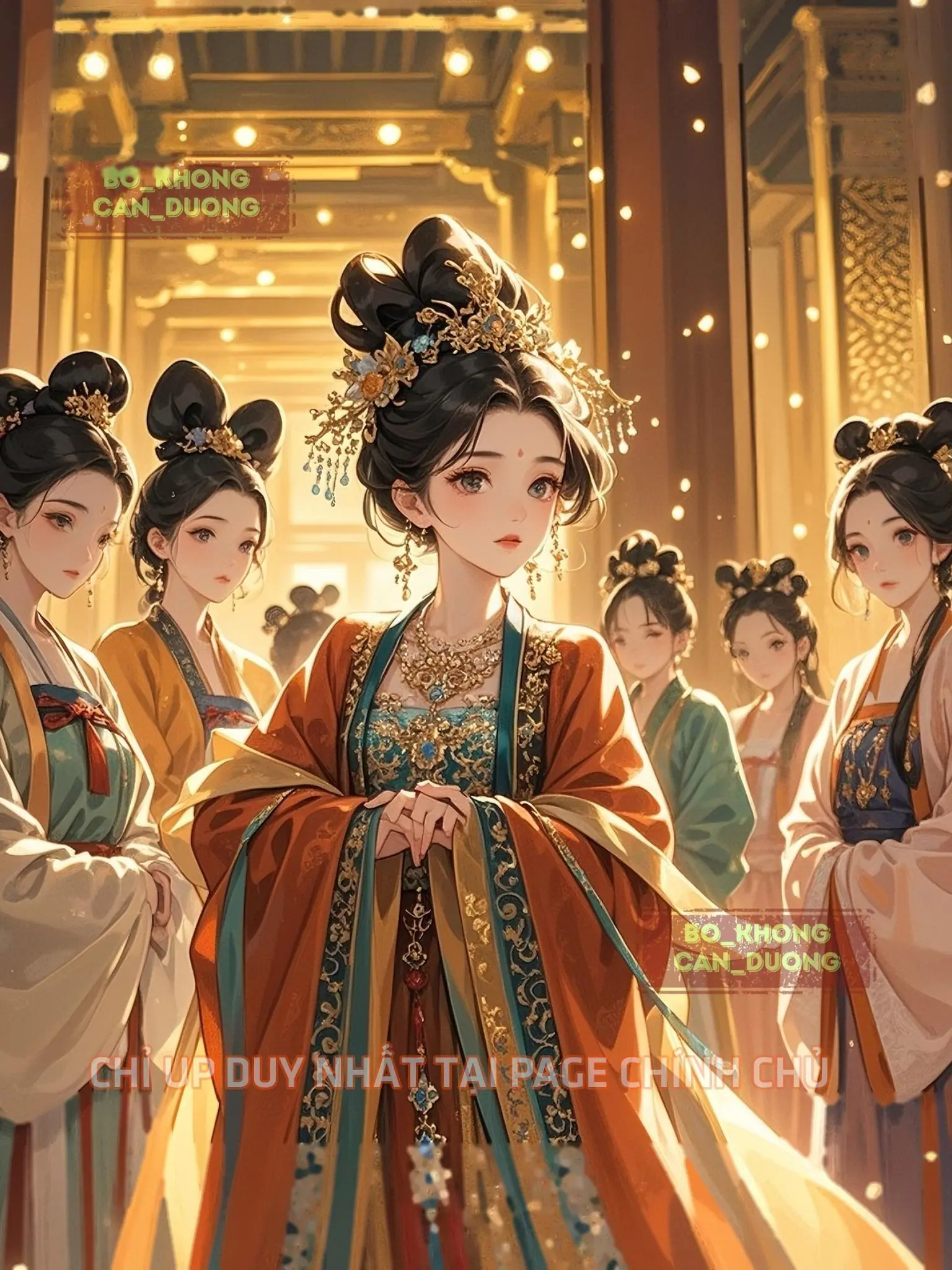 Bìa Nàng Hầu Gái Có Thể Nghe Thấy Tiếng Lòng Hoàng Đế