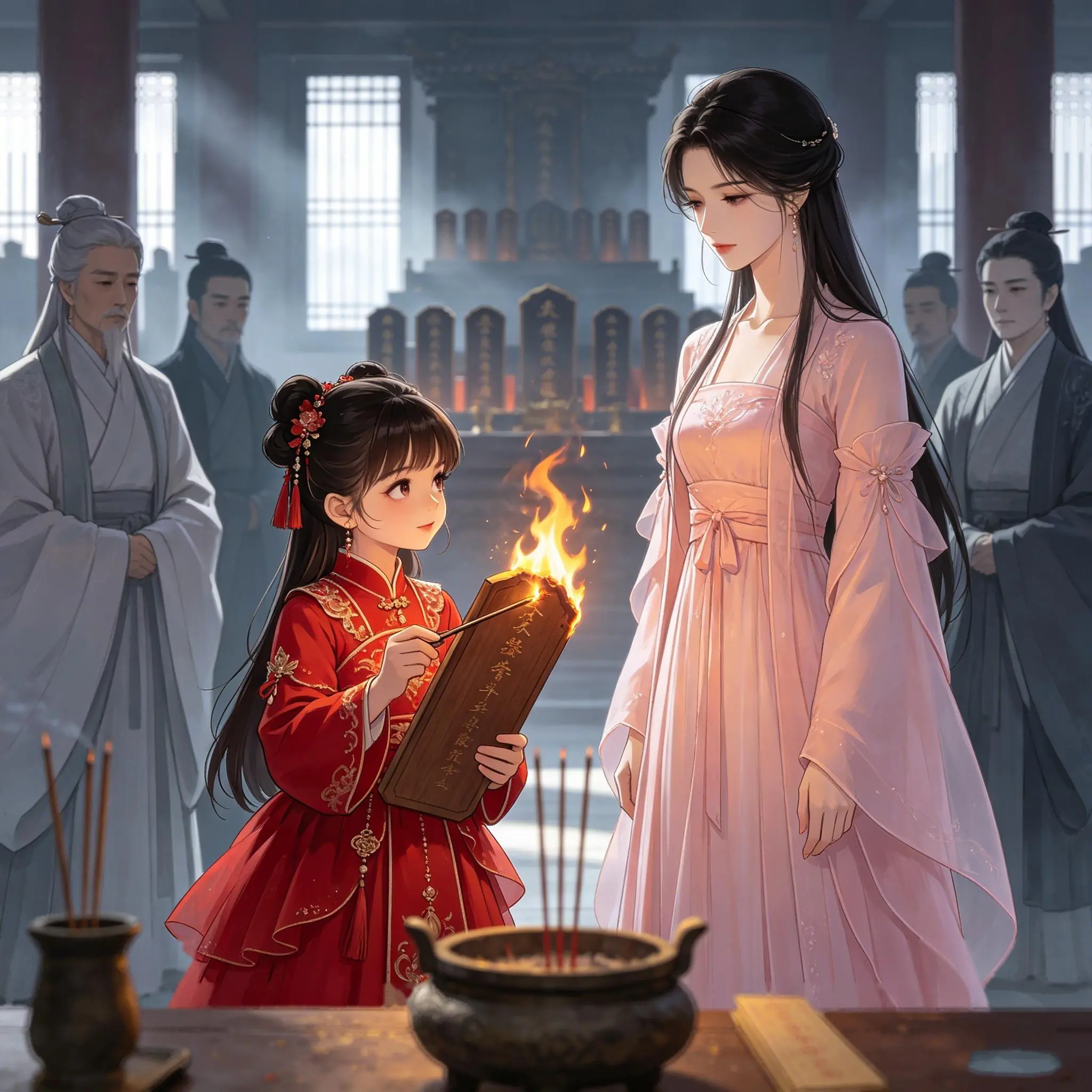 Bìa Trấn Hồn Bài Bị Thiêu
