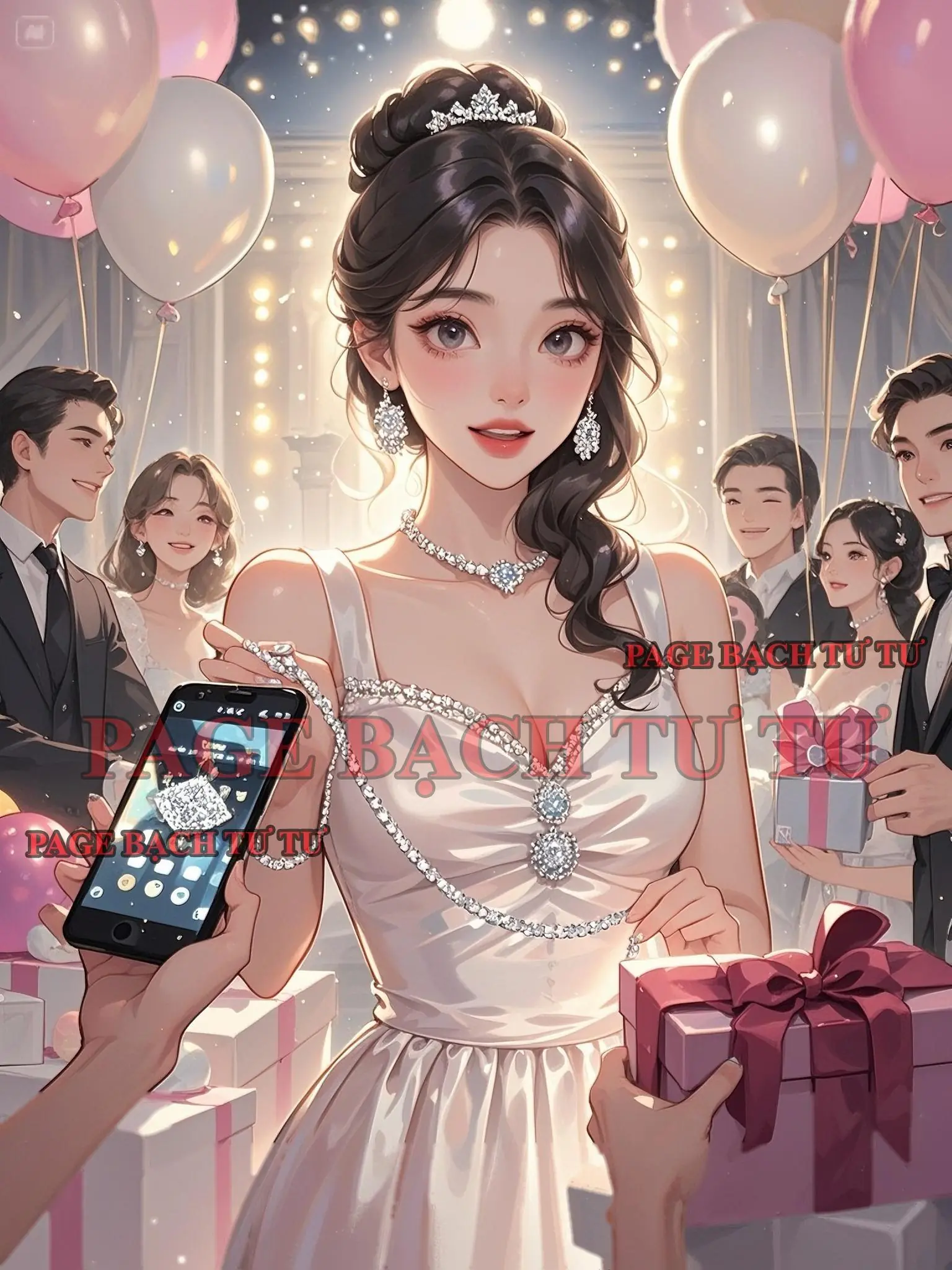 Bìa CÔNG CHÚA NHÀ HỌ HỌA