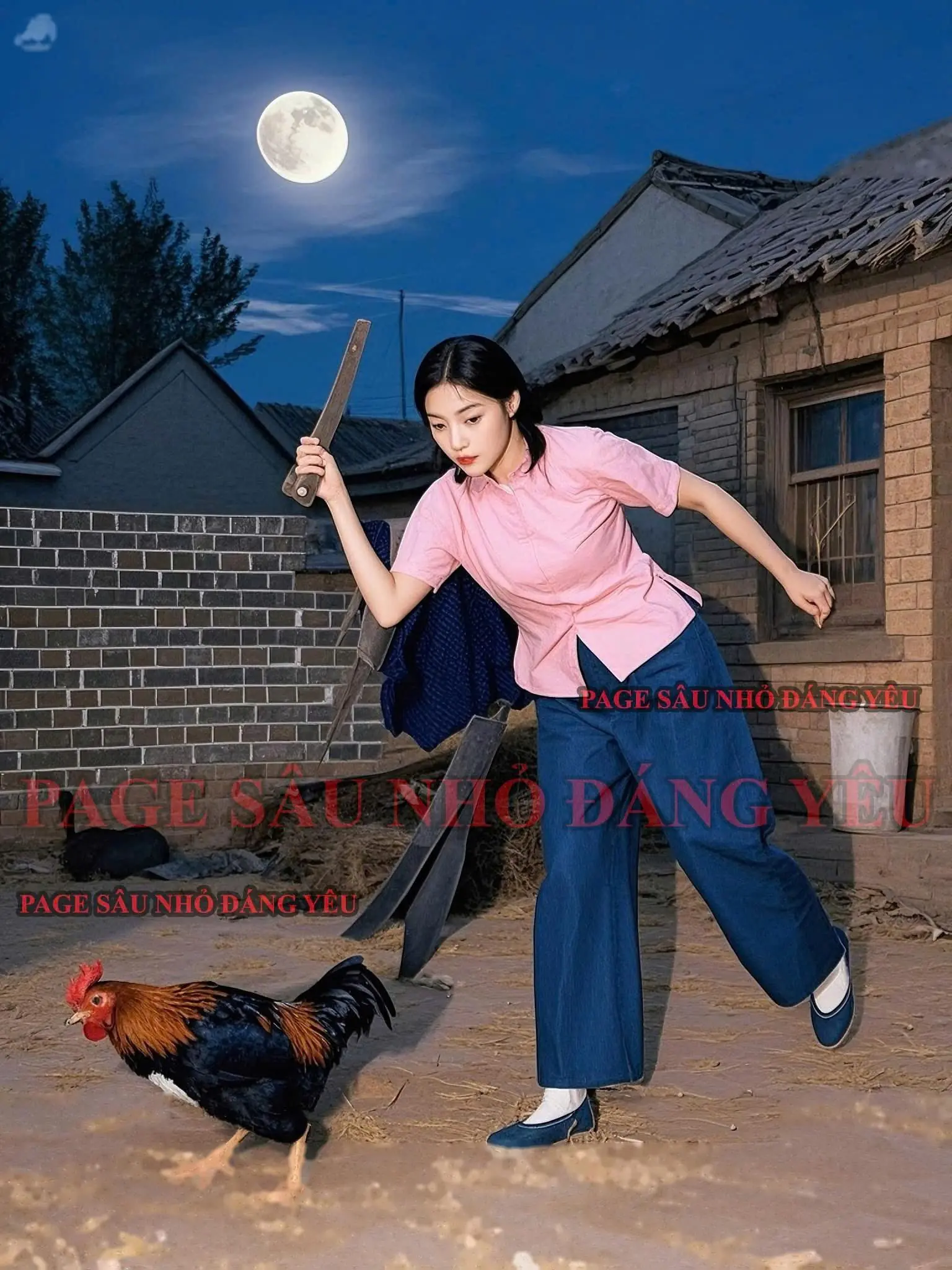 Bìa THẦN GÀ CHÂN
