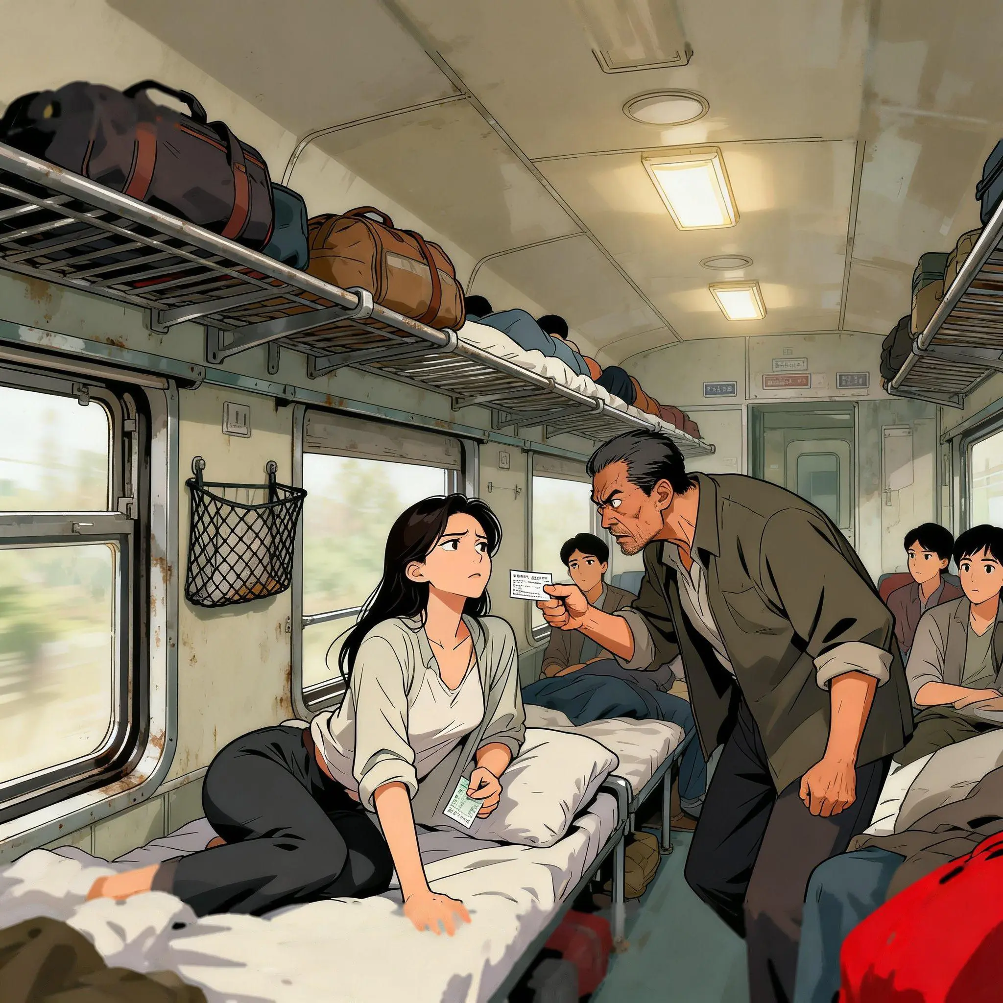 Bìa Lên Nhầm Tàu Còn Đòi Chiếm Ghế