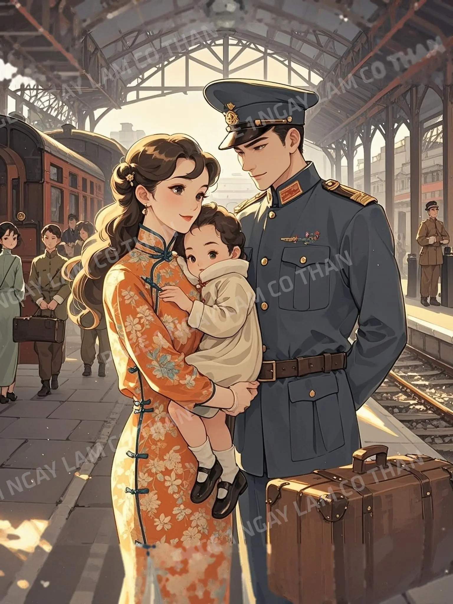 Bìa PHONG BA THEO CHỒNG NHẬP NGŨ