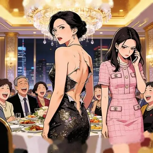 Bìa TIỆC SINH NHẬT CON DÂU TẶNG TÔI MỘT CHIẾC VÁY RÁCH