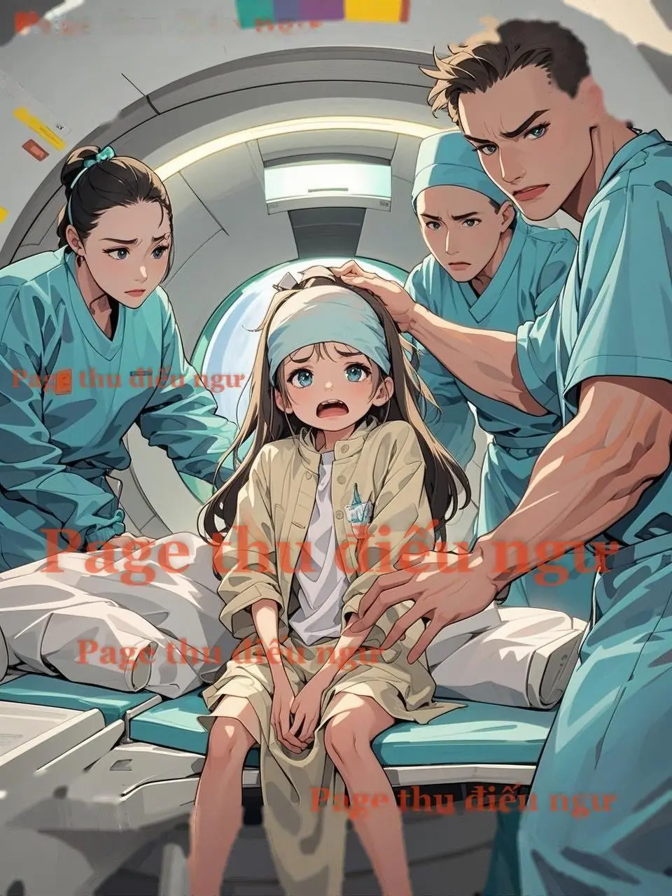 Bìa Trái Tim Đen Cạo Trọc Tóc Con