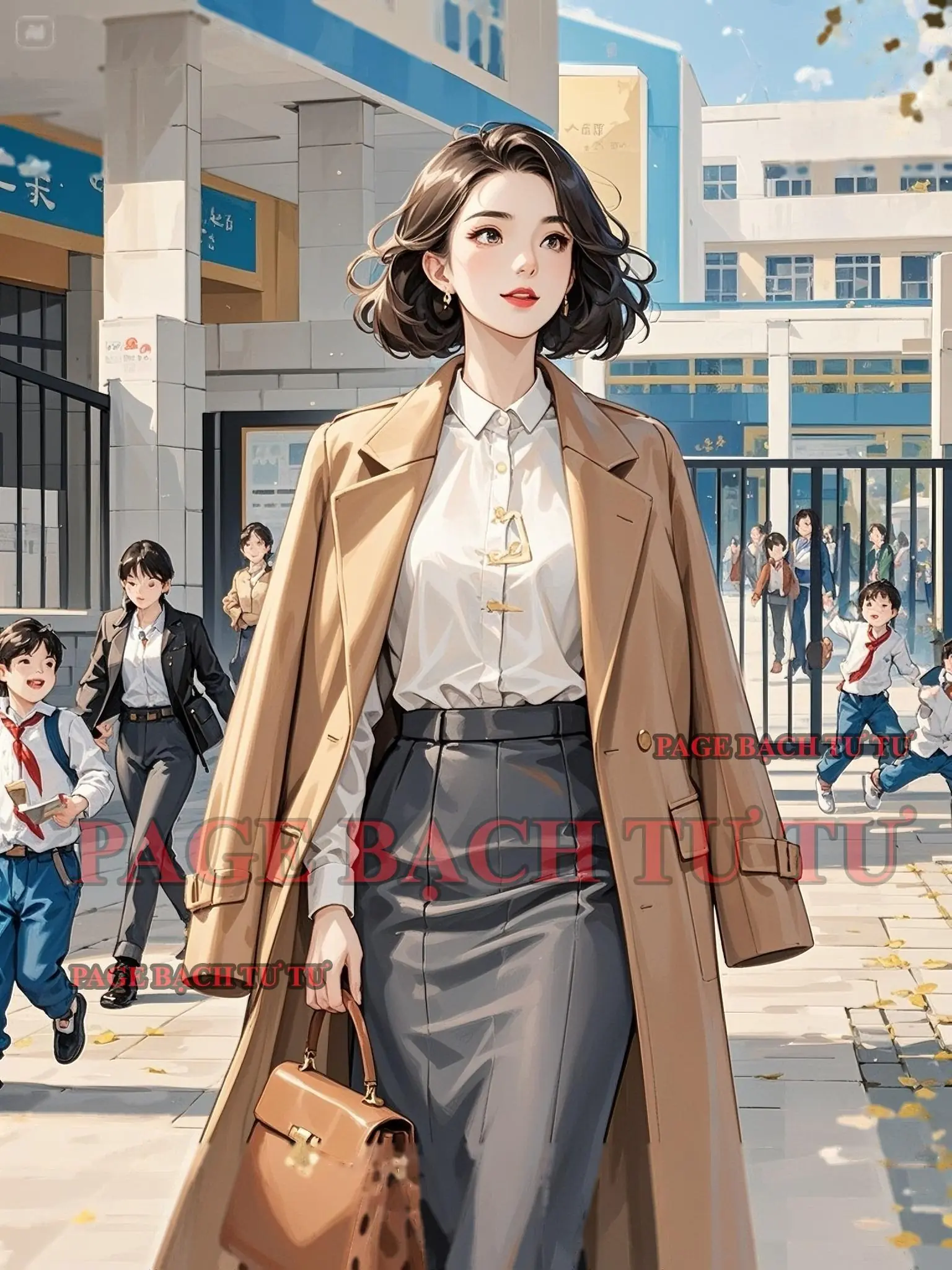 Bìa Đến lớp học thêm để tạo bất ngờ cho con gái, nhưng lại bị coi là kẻ buôn người