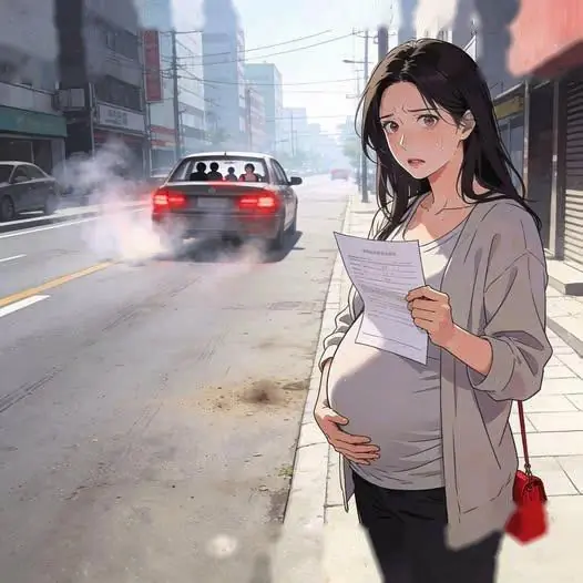 Bìa Mang Thai Năm Tháng Bị Chồng Bỏ Lại Bên Lề Đường