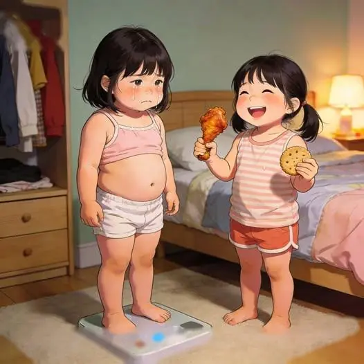 Bìa Bị Ép Tuyệt Thực Vì Nặng Hơn Em Hai Cân