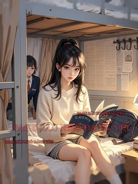 Bìa CÔ BẠN CÙNG PHÒNG ĐÁNG SỢ