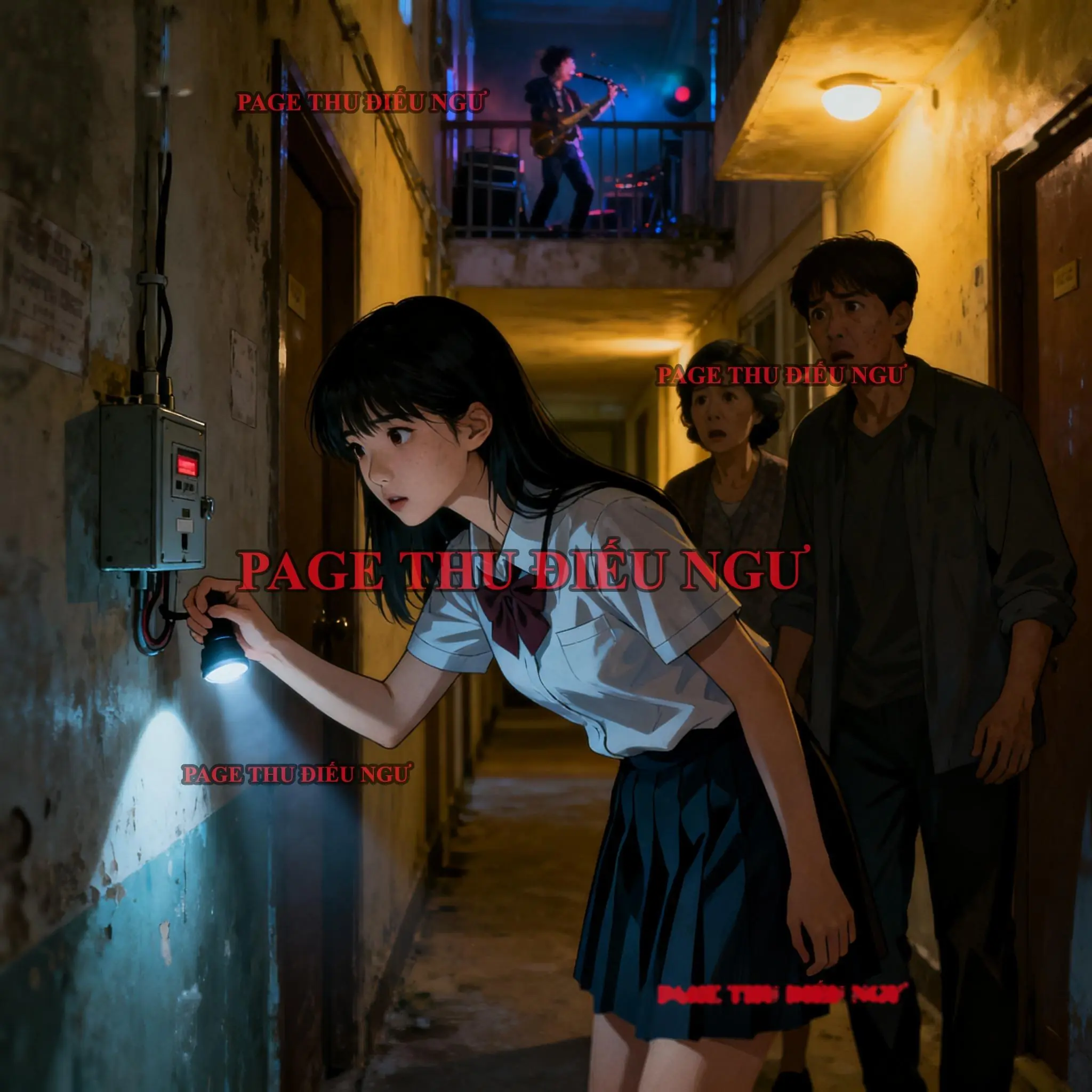 Bìa Hàng Xóm Tầng Trên