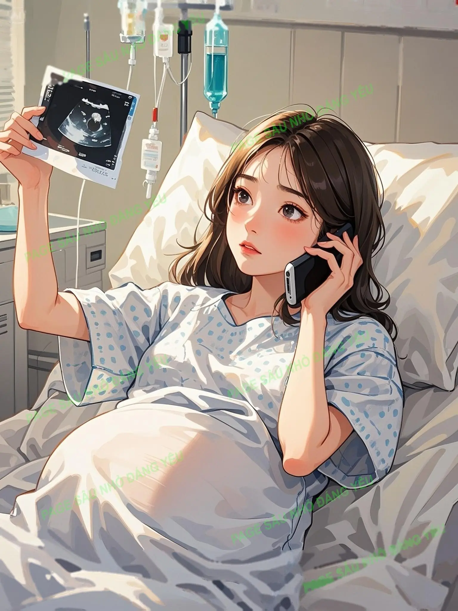 Bìa NGÀY TÔI NHẬP VIỆN CHỒNG Ở BÊN TÌNH MỚI