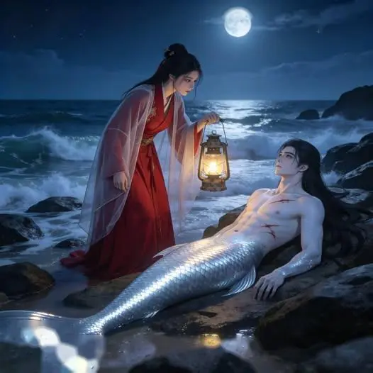 Bìa Nhặt Được Nam Chính Bờ Biển