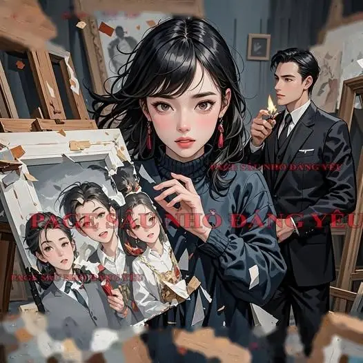 Bìa Phòng Vẽ Trên Gác Xép