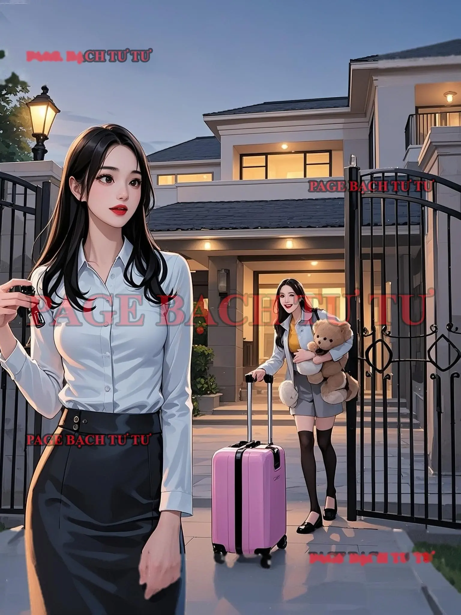 Bìa Sống Dậy Trong Truyện Nữ Chủ