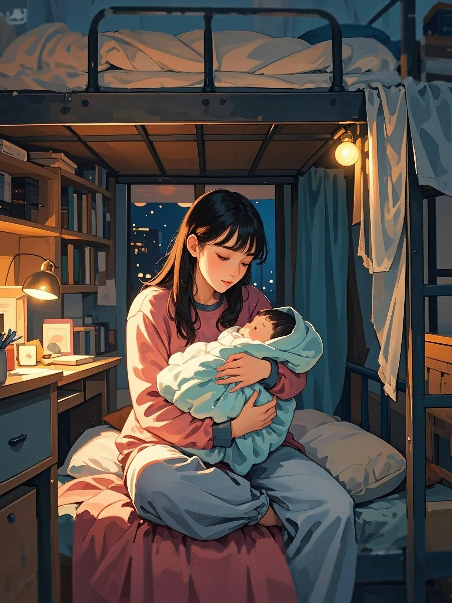 Bìa BẠN CÙNG PHÒNG LÉN SINH CON TRONG KÝ TÚC XÁ