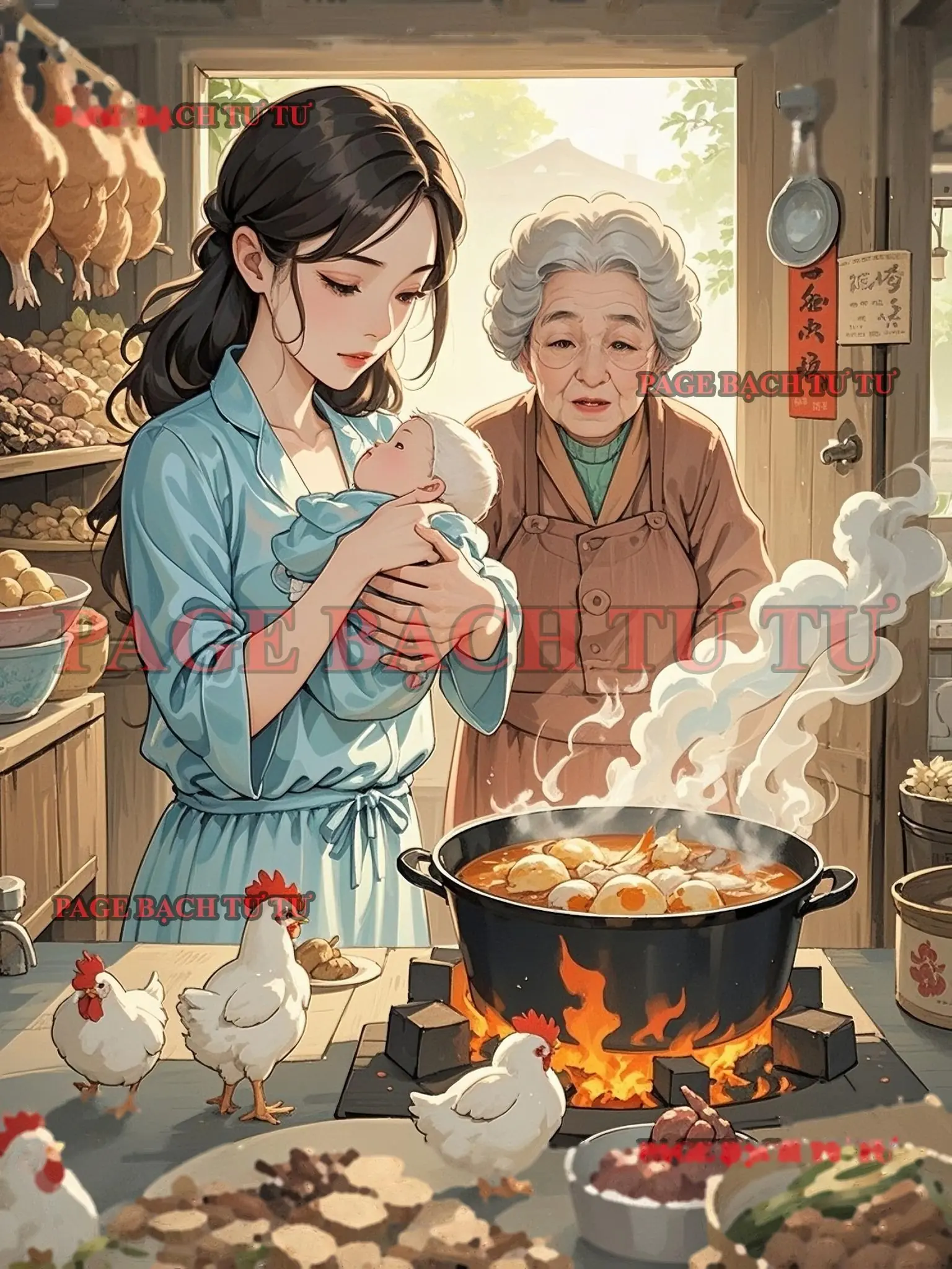 Bìa 500 Con Gà Của Mẹ Chồng