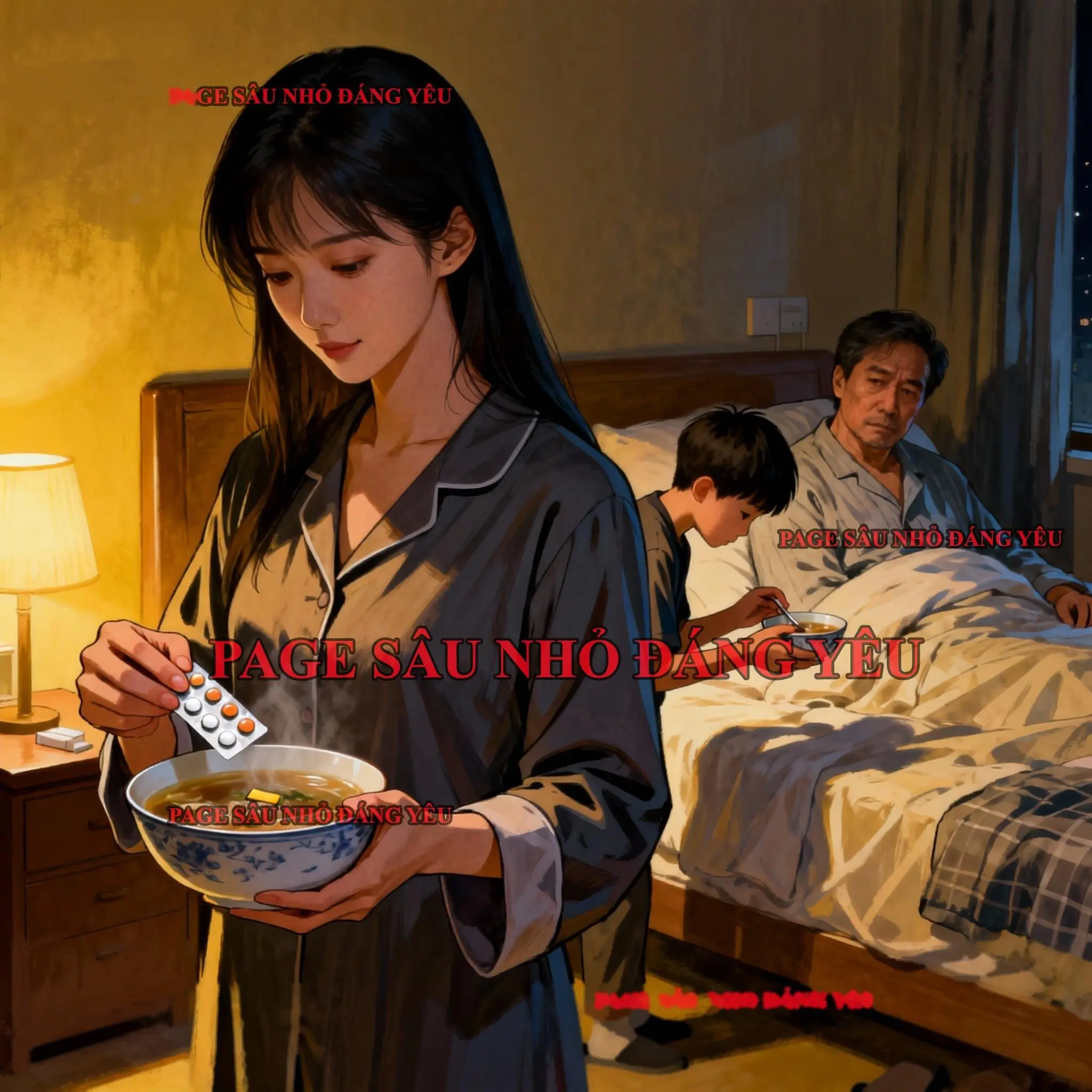 Bìa TÌNH THÂM NGHĨA NẶNG