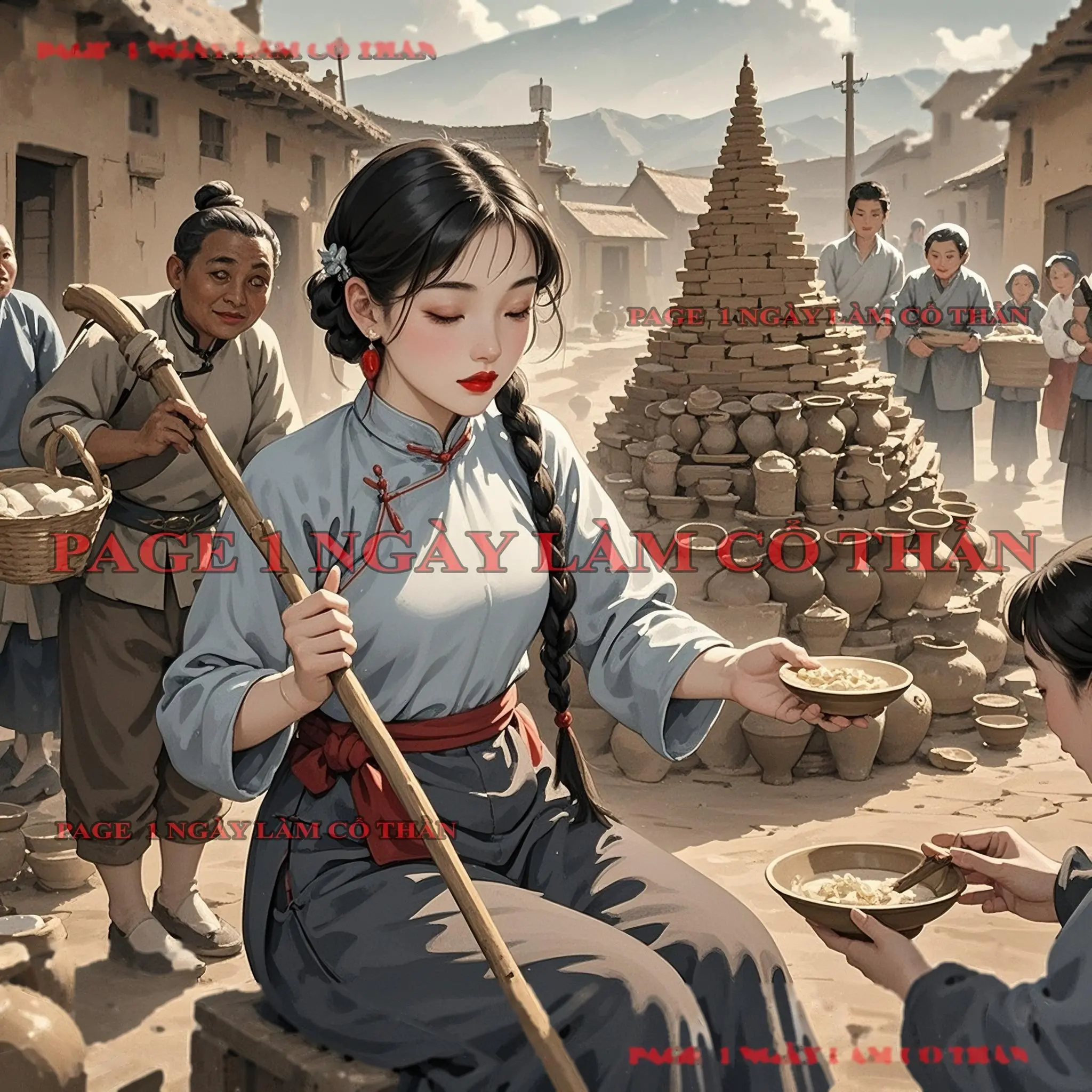 Bìa NGƯỜI GÁC LÀNG