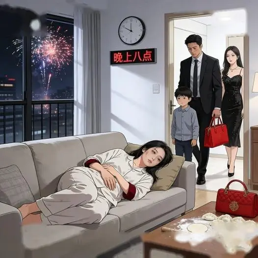 Bìa Tin Nhắn Cuối Cùng Trong Đêm Giao Thừa