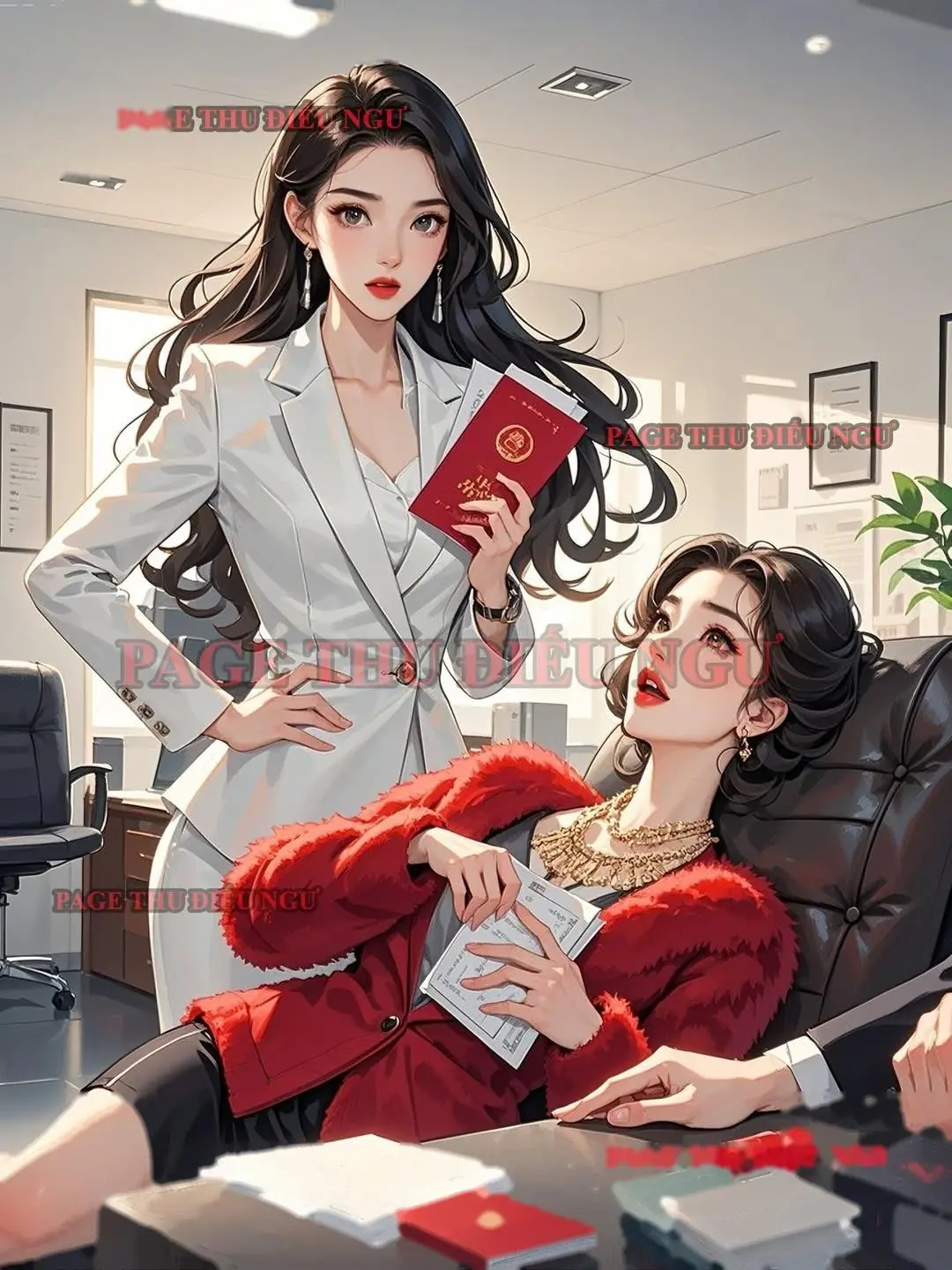 Bìa Mẹ Chồng Ngất Xỉu Vì Sổ Đỏ