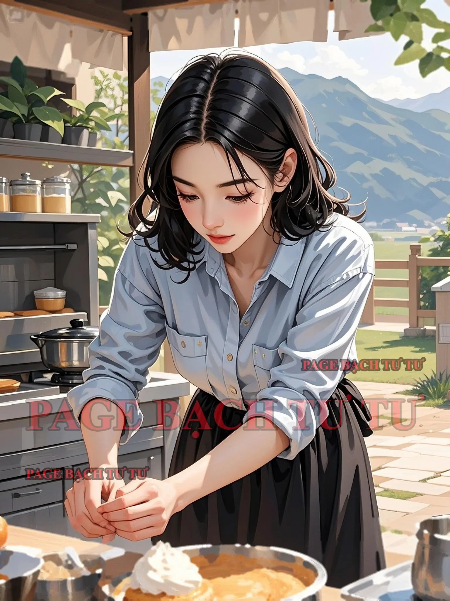 Bìa CÔ GÁI BÁN XÚC XÍCH VÀ TỔNG TÀI TRẠI HEO