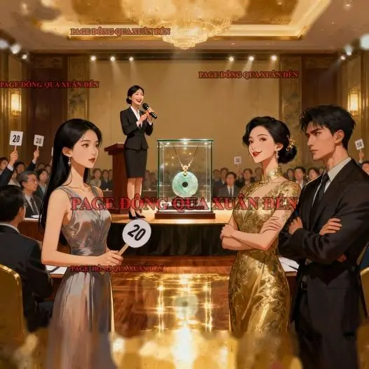 Bìa Ngọc Bội Song Tâm và Trò Đấu Giá