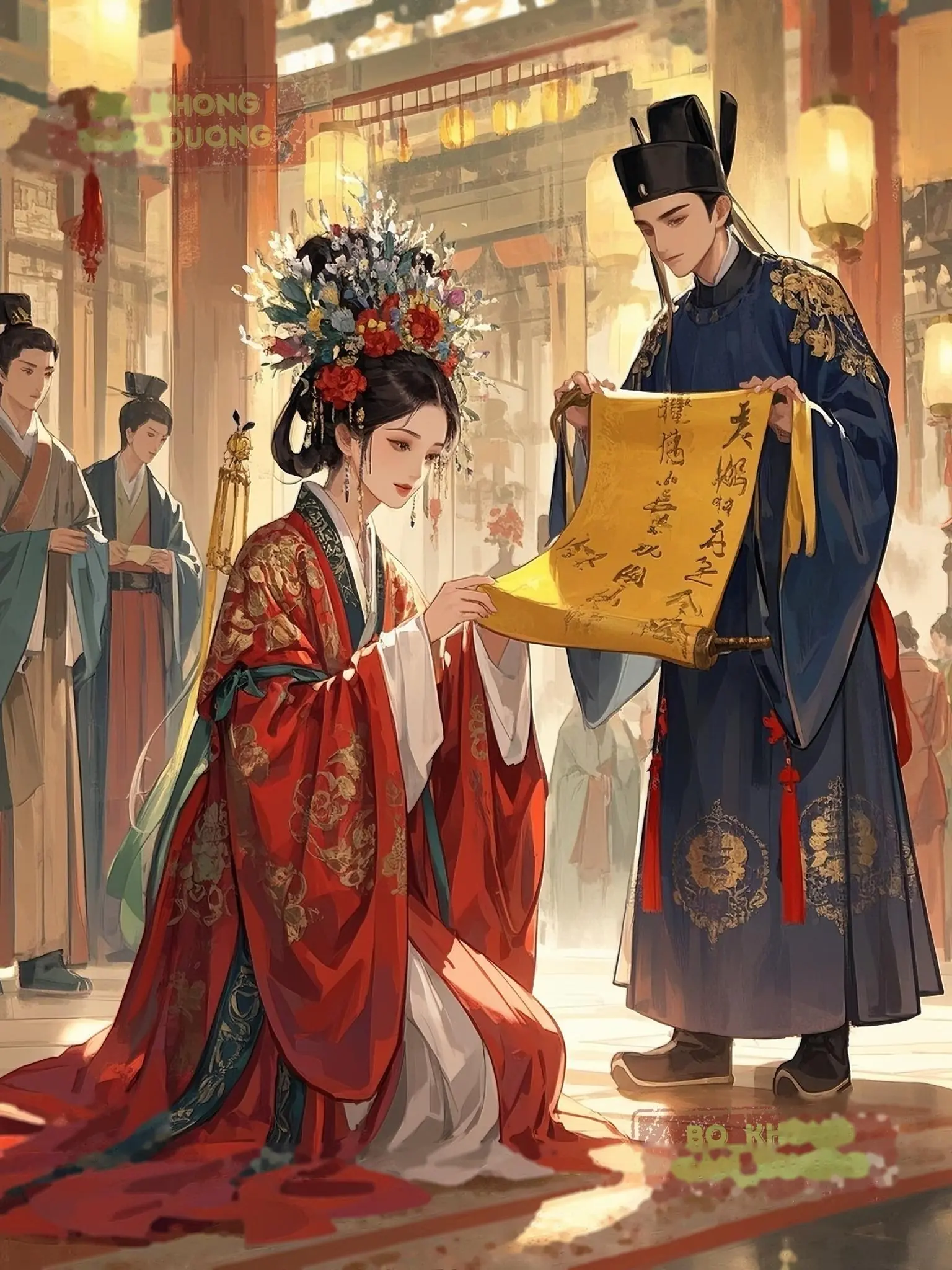 Bìa HOÀNG HẬU GIẢ MẠO