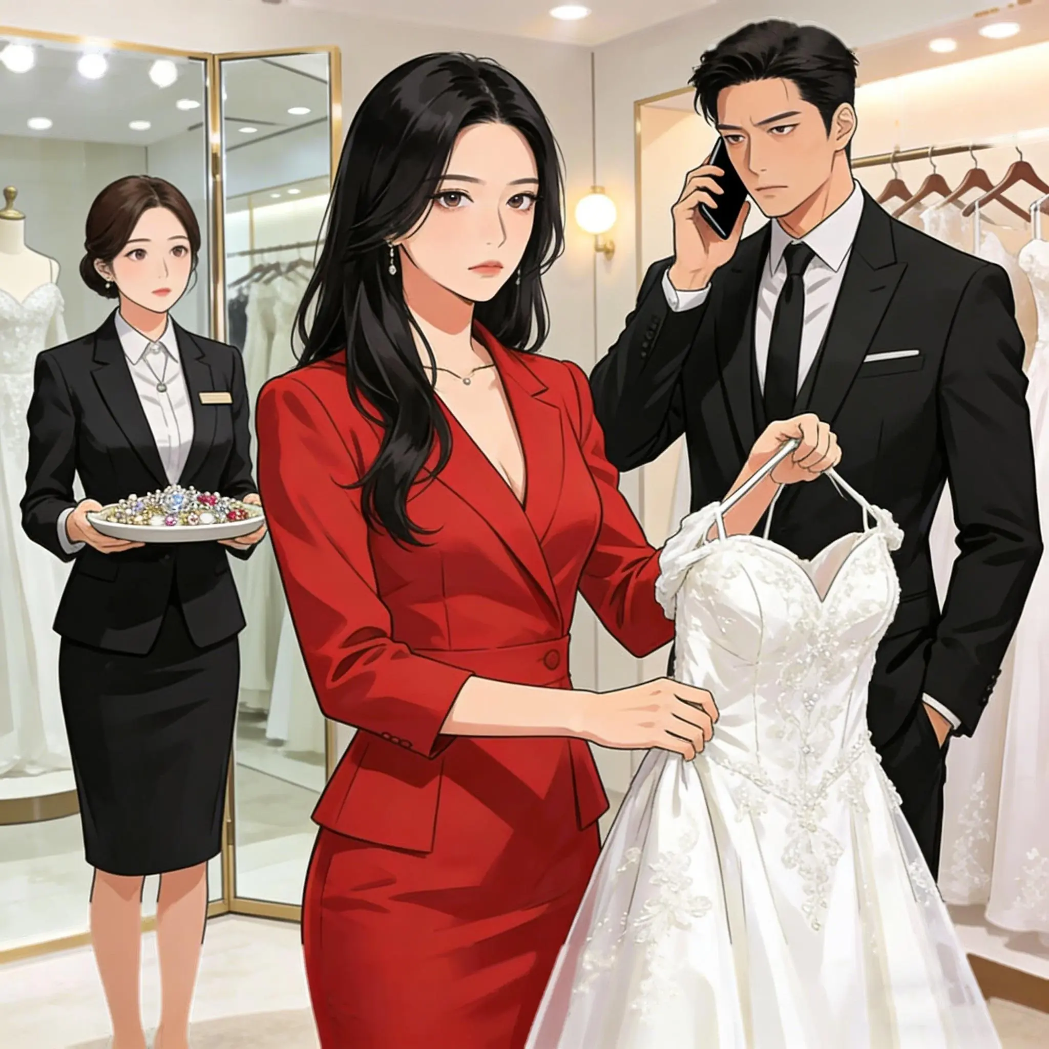 Bìa Váy cưới và những bí mật