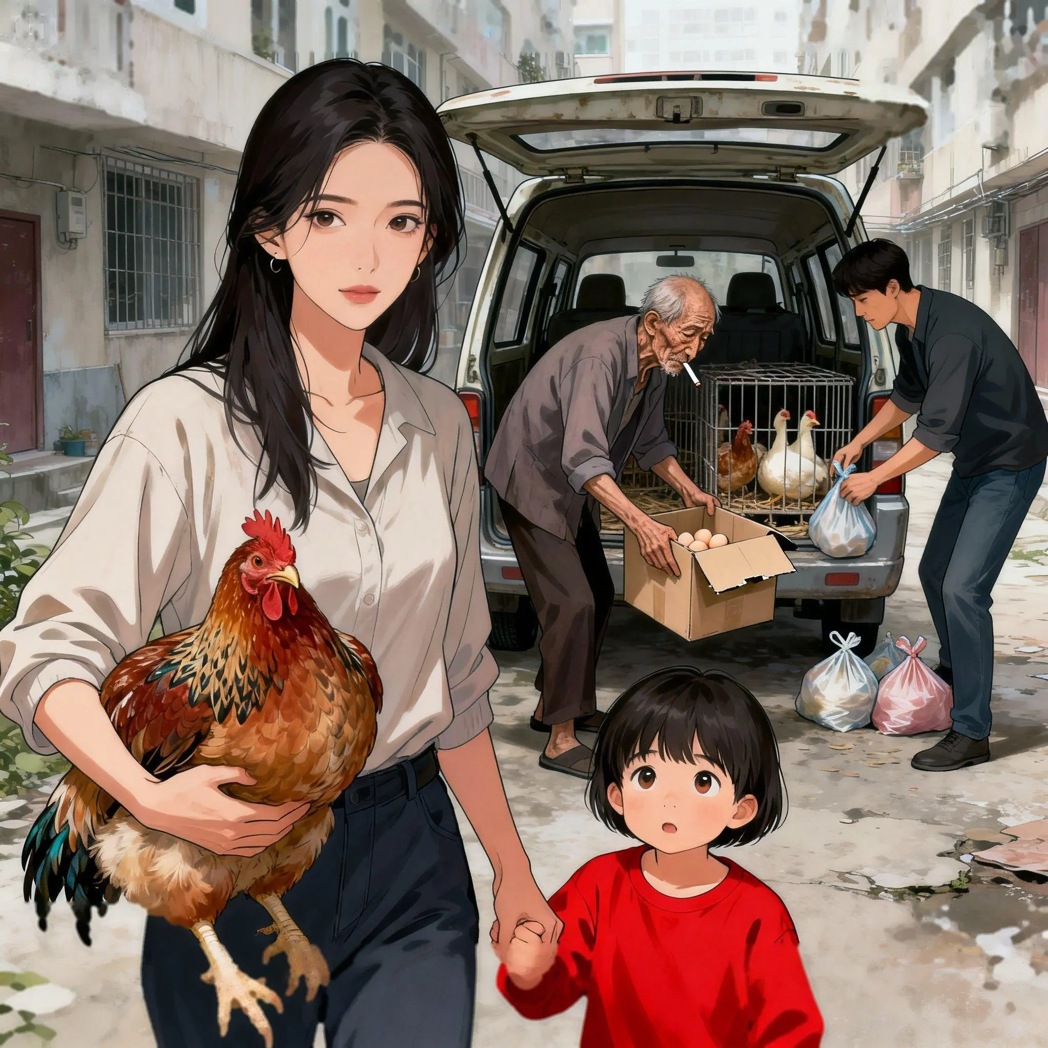 Bìa Mười Cân Trứng Gà Ta Và Bí Mật Của Bố Chồng Tôi