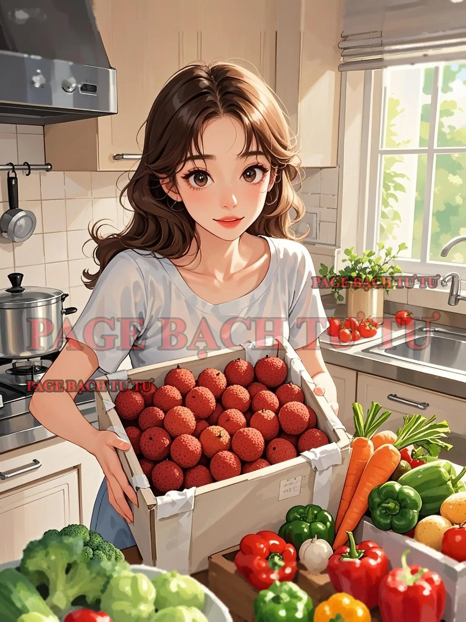 Bìa CHỈ VÌ MỘT QUẢ VẢI