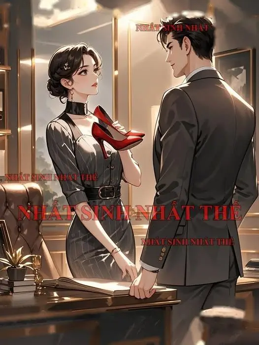 Bìa Chiếc Giày Đỏ Trong Bóng Tối
