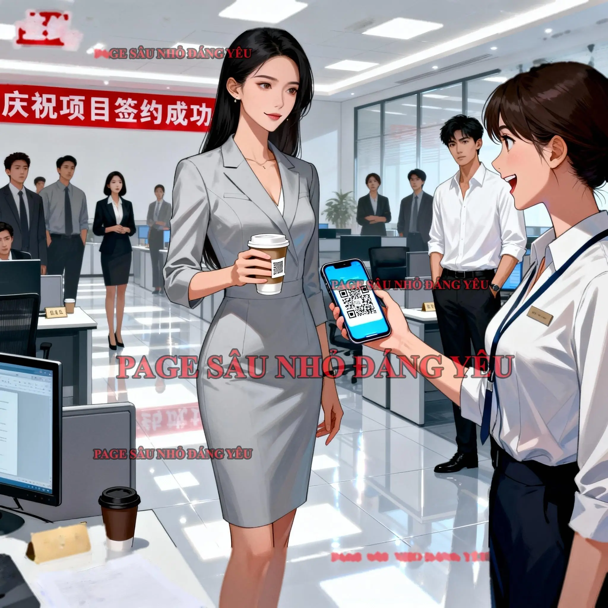 Bìa BỊ DỘI CÀ PHÊ TRONG TEAMBUILDING