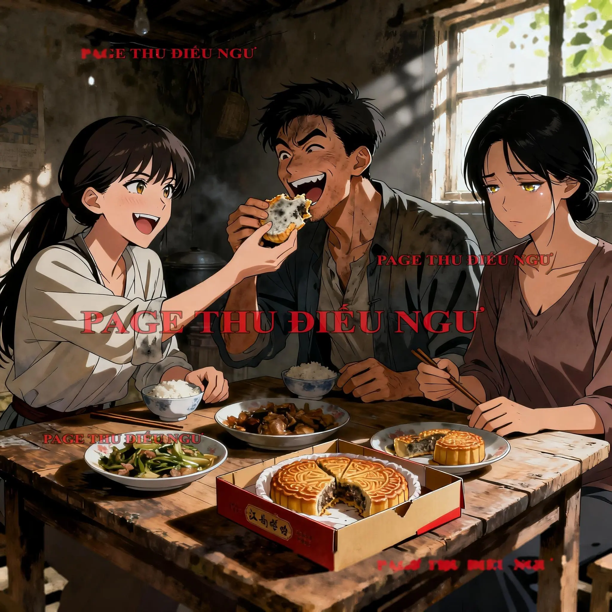 Bìa Bánh Trung Thu Mốc