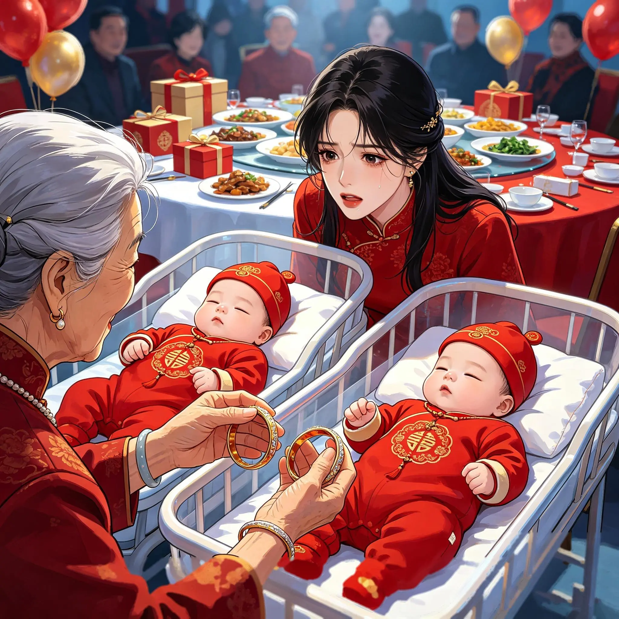 Bìa Tiệc Thôi Nôi, Tôi Phát Hiện Con Gái Đeo Vàng Giả