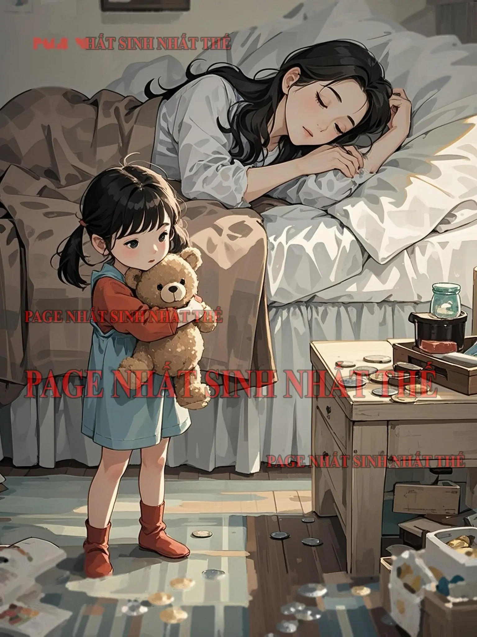 Bìa Mẹ Về Trời Làm Tiên Nữ