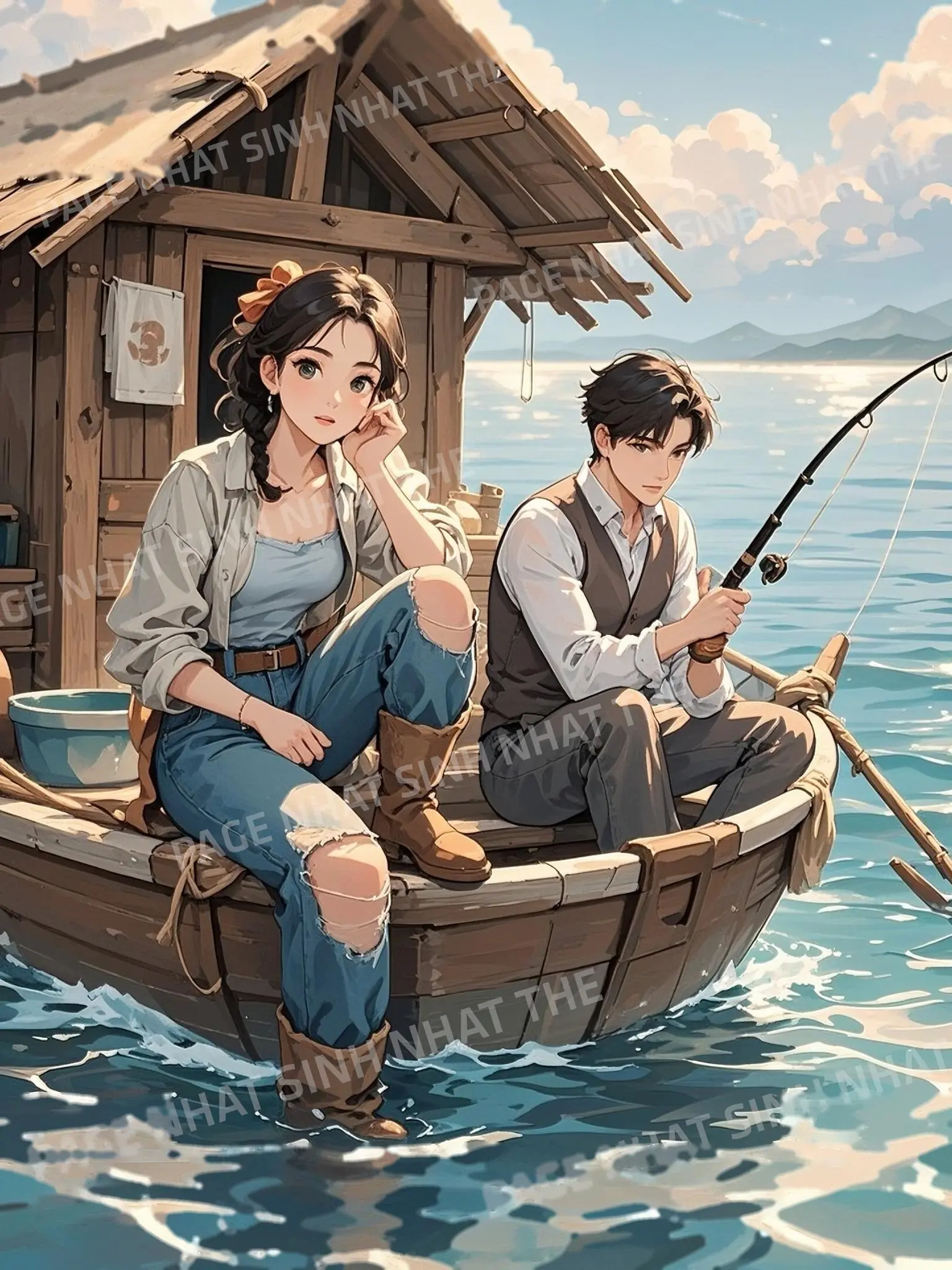 Bìa TỔNG TÀI MẤT TRÍ VÀ CÔ GÁI LÀNG CHÀI